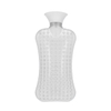 Bottiglia di acqua calda trasparente in PVC spessa ad alta densità